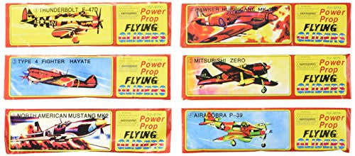 6 Glider Planes Birthday Party Favors Foam 8" Fighter War Plane