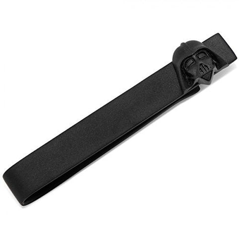 3D Matte Black Darth Vader Head Tie Bar