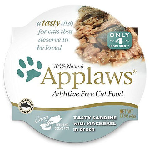 Applaws Easy Feed Pot Tasty Sardine with Mackerel 2.1 oz