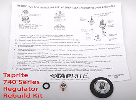 Taprite Regulator Repair Kit for 740 Series