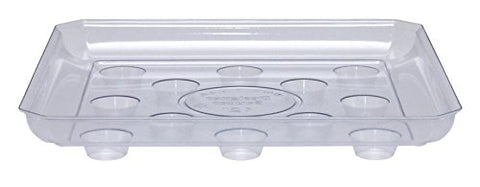 CW SQDS-1200 12" SQ. CARPET SAVER HEAVY FOOTED SAUCER, 12"