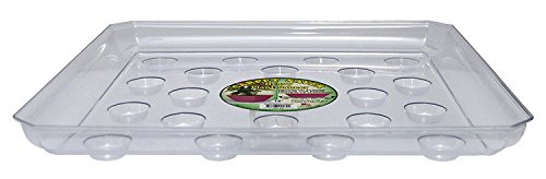 CW SQDS-1400 14" SQ. CARPET SAVER HEAVY FOOTED SAUCER, 14"