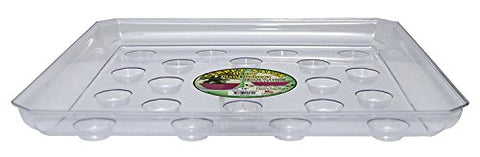 CW SQDS-1400 14" SQ. CARPET SAVER HEAVY FOOTED SAUCER, 14"