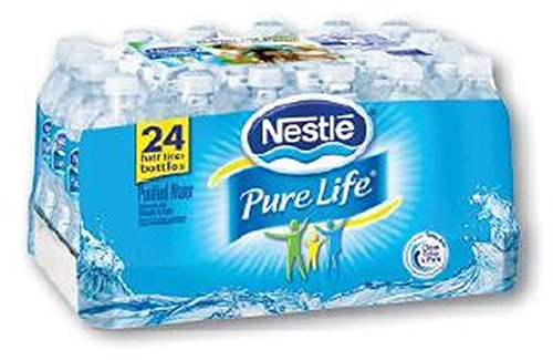 Nestle Waters Pure Life Water 16.9oz 24/case
