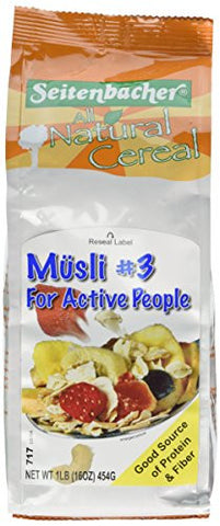 #3 For Active People Muesli, 16 oz