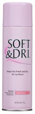 Soft & Dri Antiperspirant Spray Soft 6oz.