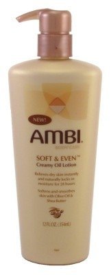 Ambi Soft & Even Creamy Oil Lotion - 12 fl oz