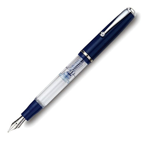 Stipula Splash V-Flex Piston Fountain Pen Blue