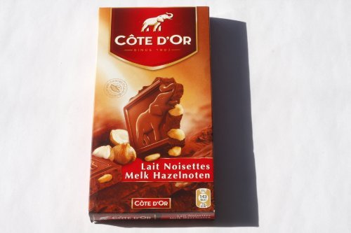 French Milk Chocolate With Hazelnuts Cote D'Or, 7oz
