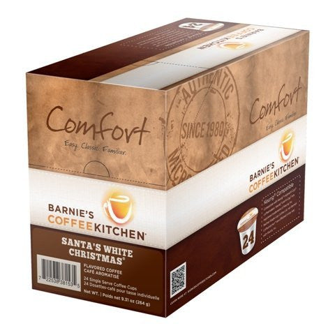 Barnie's Coffee kitchen, Santa's White Christmas, Flavored