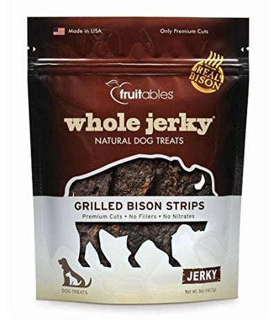 Fruitables, Whole Jerky, Grilled Bison Strips - 5 oz