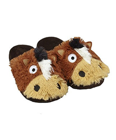 Lazy One Critter Slippers, Horse, L