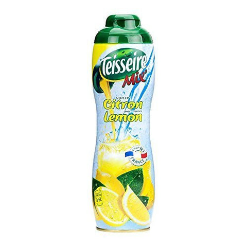 French Lemon Teisseire Concentrated Syrup, 600ml