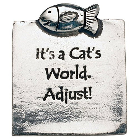 Cats w/quotes Medium Magnets Set of 3 w/ Gift Box