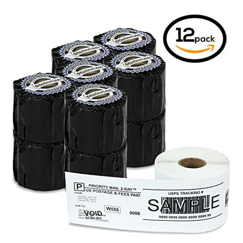 Dymo Compatible 99019 - 2-5/16" x 7-1/2" - 1-Part Internet Postage Labels