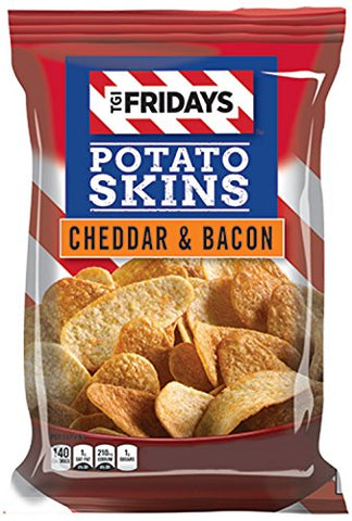 TGI Friday's Cheddar & Bacon Potato Skins 6 Count 4.5 Oz