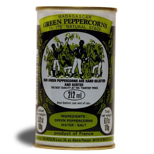 Madagascar Green Peppercorns in Brine, 3.5oz