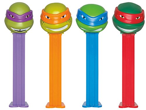 PEZ Teenage Mutant Ninja Turtles Dispensers Assortment (Not In Pricelist)
