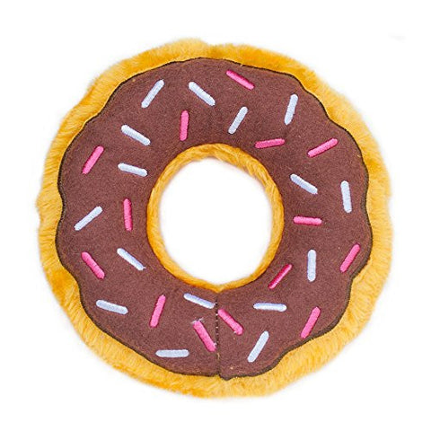 Zippy Paws - Donutz Chocolate, Large