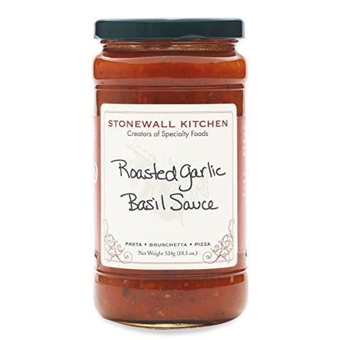 Roasted Garlic Basil Sauce 18.5 oz Jar