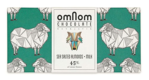 OmNom Sea Salted Almonds Plus Milk 45% (60g)