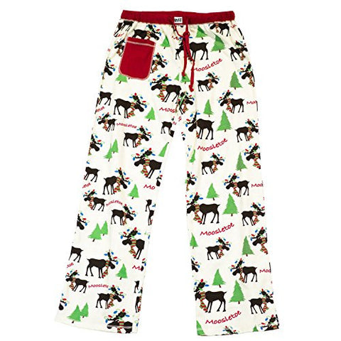 Lazy One Moosletoe - 220, Yoga PJ Pant, XL