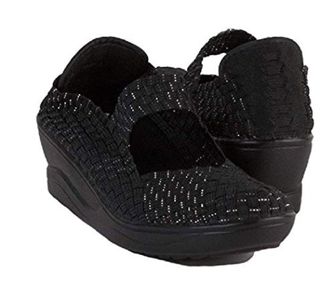 Featherlite Camp Women's Shoes - Black/Silver Size 10