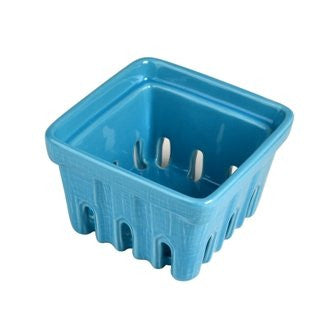 Artland Berry Basket, Blue, Set of 1