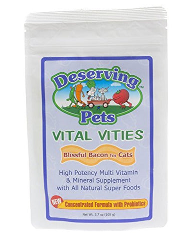 Blissful Bacon VITAL VITIES Cats 60 day
