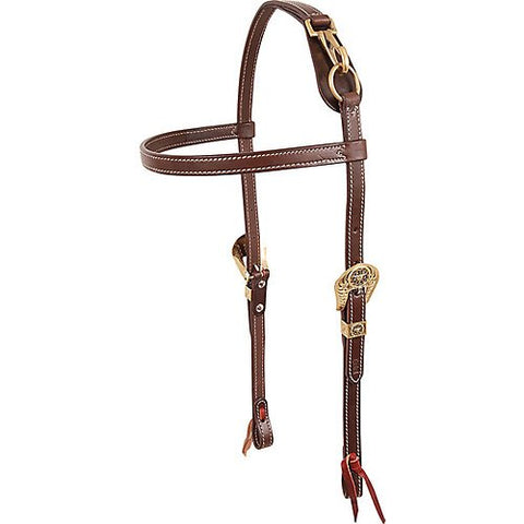 Headstall Browband Mule - Gold
