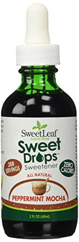 Sweet Drops Peppermint Mocha Flavored Stevia, 2oz