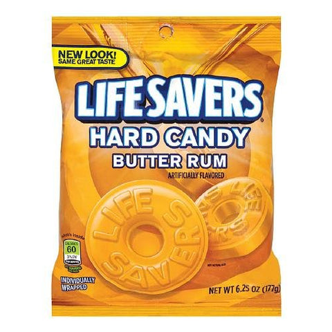 LifeSavers Butter Rum 6.25 oz 12 Bags