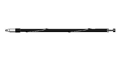 Firestik MURS Black 16" Tall 1/4 Wave Mobile Antenna With 3/8"X24" Threaded Base