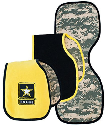 Army Burp Cloth Set, 3pc
