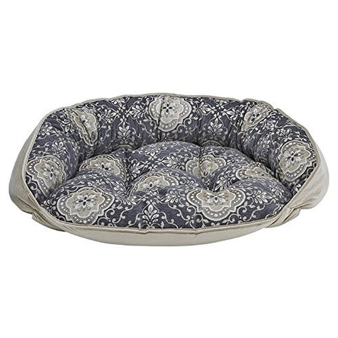 Bowsers Diamond Series Microvelvet Crescent Dog Bed