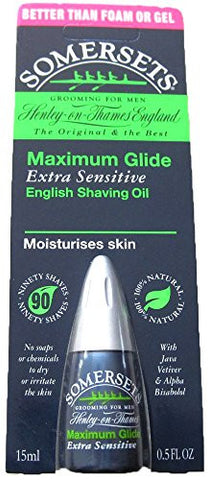 Somersets Sensitive Shave Oil, .5 oz