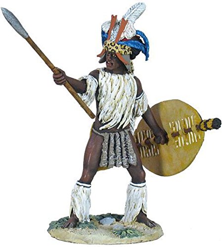 Zulu uMbonambi Regiment Pointing Spear #1 1/32 Figure