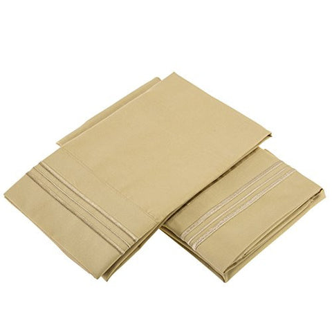 Pillow Cases for 1800 Collection, Gold King