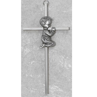 6" SILVER BOY CROSS