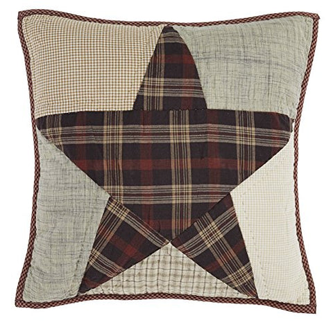 Abilene Star Quilted Pillow Cover 16 x 16