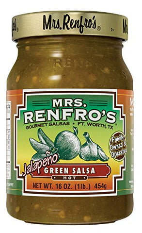 Mrs. Renfro Green Salsa 16 oz