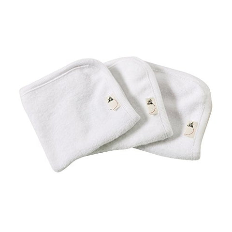 Bee Essentials 3 Pack Washcloths, Cloud