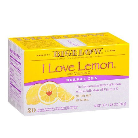 Bigelow Tea I Love Lemon Herbal Tea (20 ct)