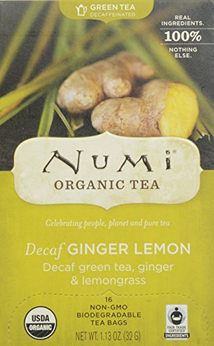 DECAF GINGER LEMON - GREEN TEA 16CT BOX
