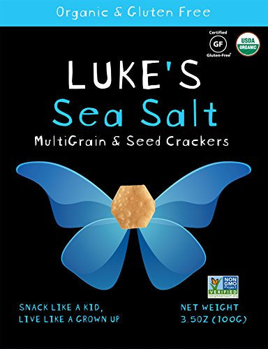 Multi Grain & Seed Crackers Sea Salt 3.5oz