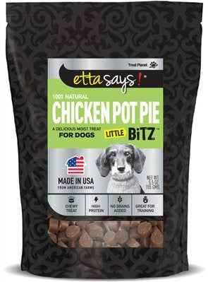 Etta Says Little Bitz Chicken Pot Pie, 100% All Natural, wt. 5.5 oz