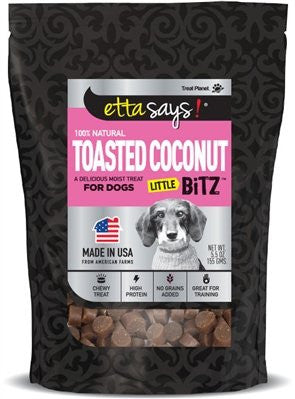 Etta Says Little Bitz Toasted Coconut, 100% All Natural, wt. 5.5 oz