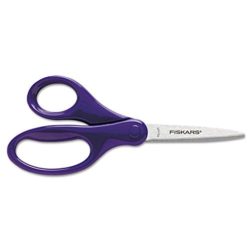 Fiskars High Performance Student Scissors, 7 in. Length, 2-3/4 in. Cut- Purple
