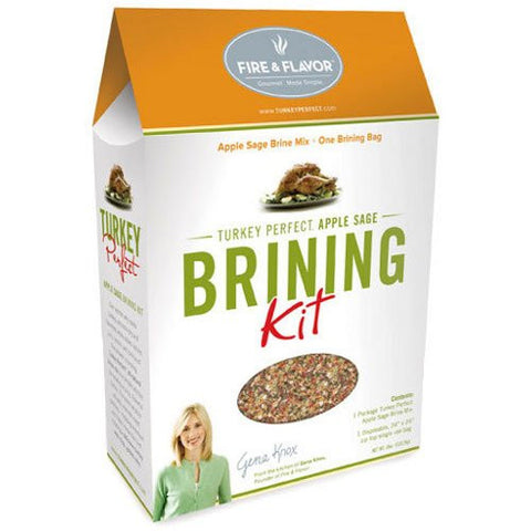 Fire and Flavor Turkey Perfect Kit - Apple, 16.6oz