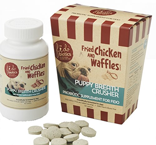 Puppy Breath Crusher: Dog Breath Remedy: Fried Chicken and Waffles